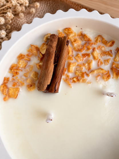 Vela CANELA Y NARANJA