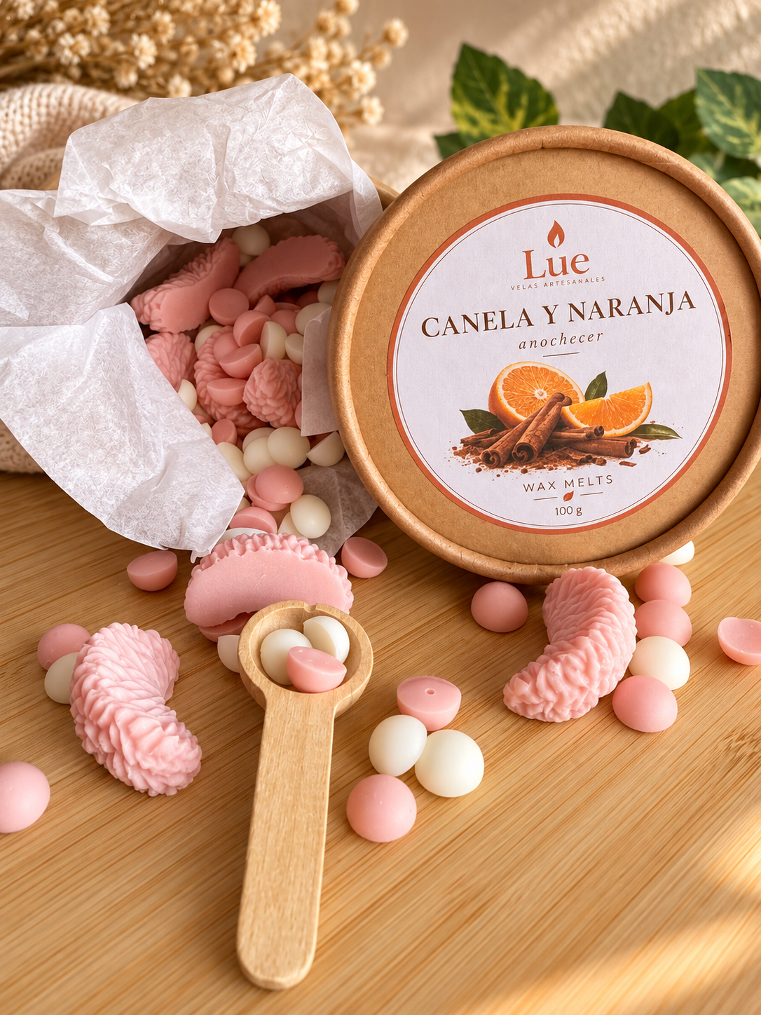 Wax melt CANELA Y NARANJA
